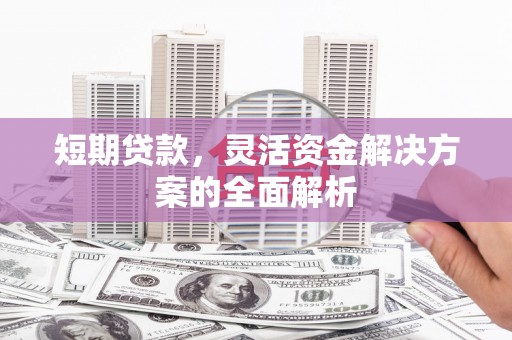 河西短期贷款，灵活资金解决方案的全面解析