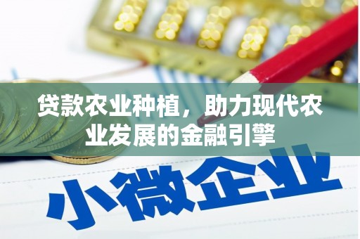 河西贷款农业种植，助力现代农业发展的金融引擎
