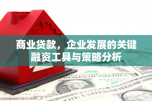 河西商业贷款，企业发展的关键融资工具与策略分析