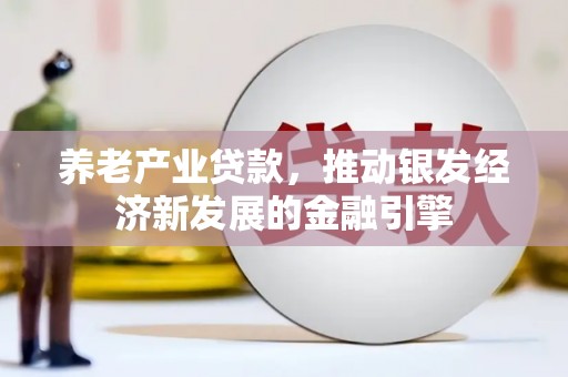 河西养老产业贷款，推动银发经济新发展的金融引擎