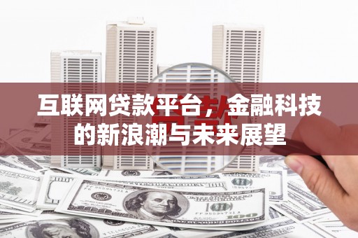 河西互联网贷款平台，金融科技的新浪潮与未来展望