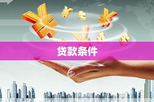 河西贷款条件